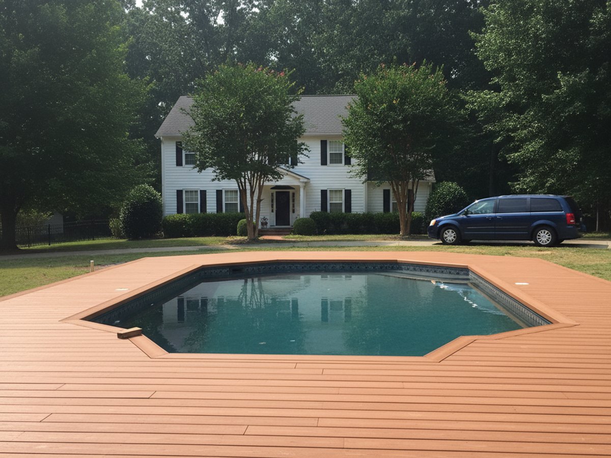 Deck Railing Installation & Repair completed by Majestic Deck in Saraland, AL