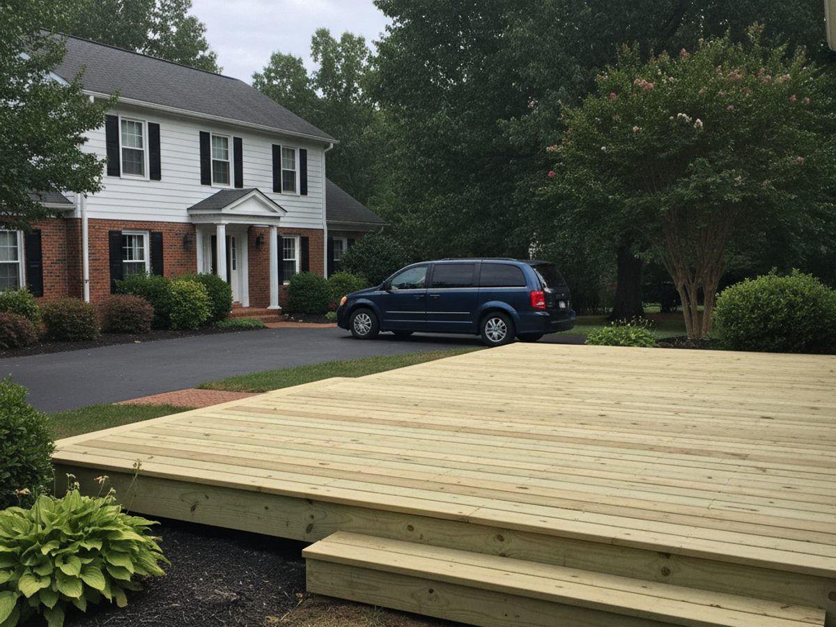 Deck Demolition & Removal completed by Majestic Deck in Satsuma, AL