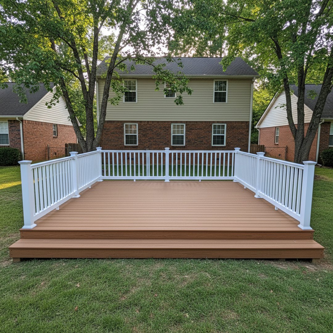 Deck Installation completed by Majestic Deck in Chickasaw, AL