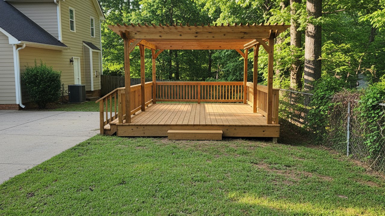 Deck Demolition & Removal completed by Majestic Deck in Robertsdale, AL